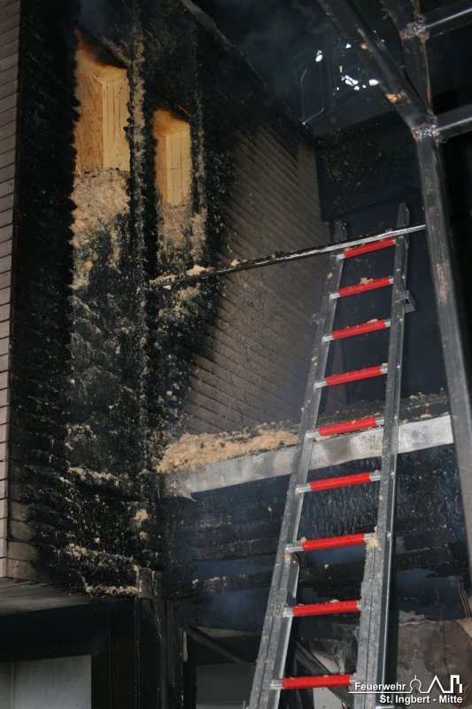 Brand Fassade, Buchenstraße (Rohrbach)