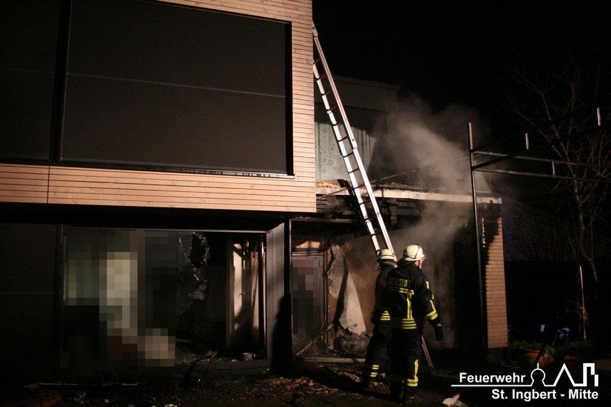 Brand Fassade, Buchenstraße (Rohrbach)
