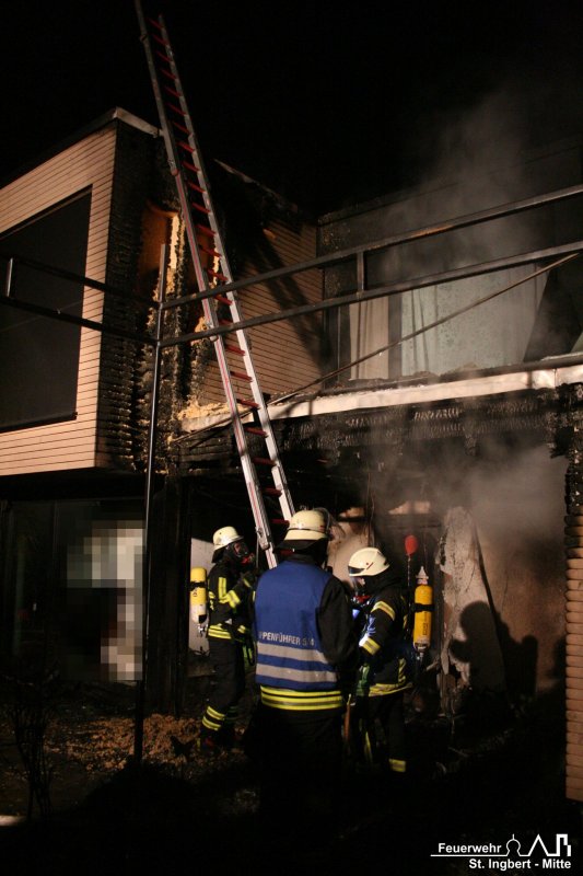 Brand Fassade, Buchenstraße (Rohrbach)