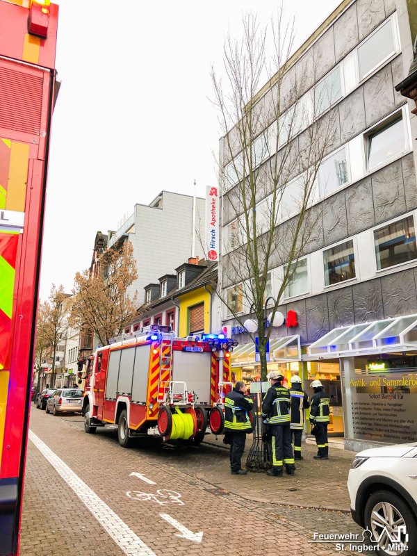 Person in Aufzug, Kaiserstraße