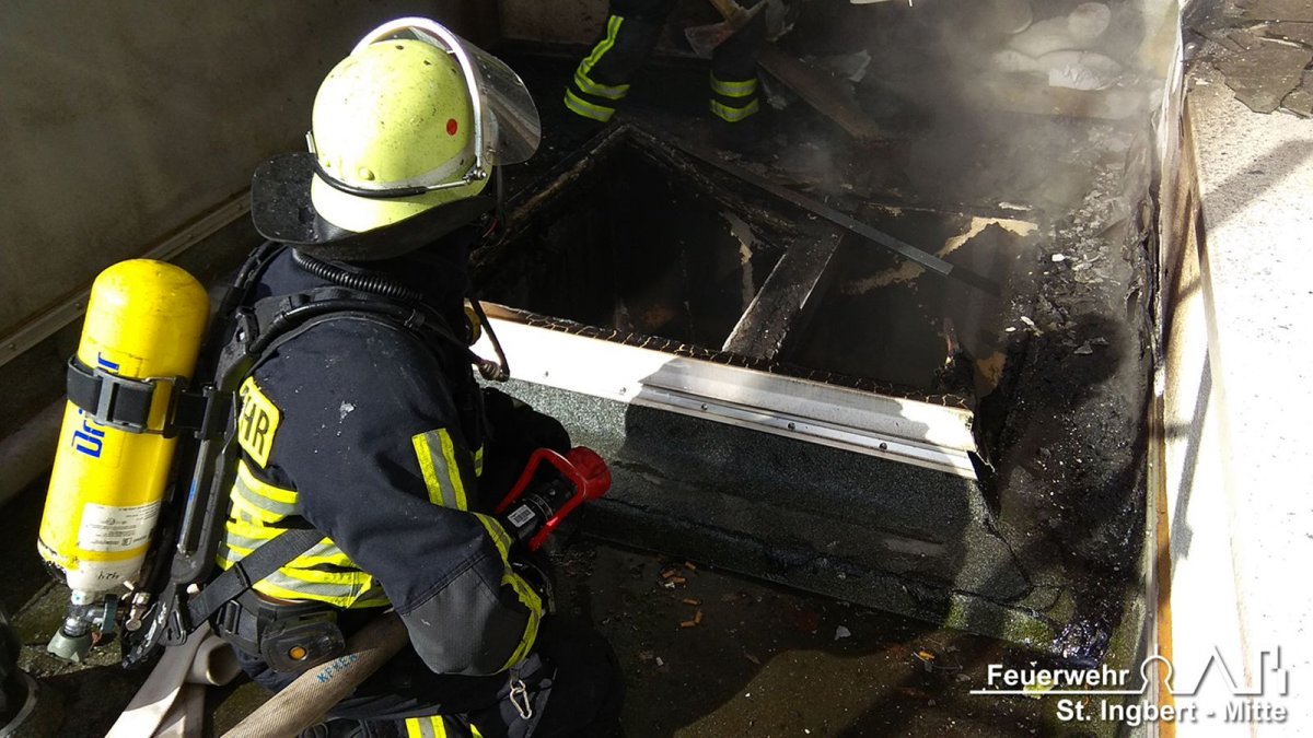 Brand Dachstuhl, Kaiserstraße
