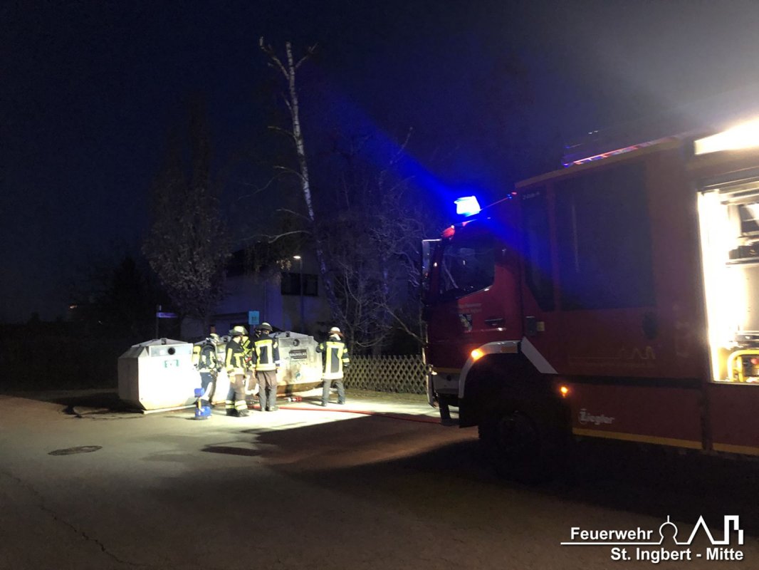 Brand Container, Am Stiefel