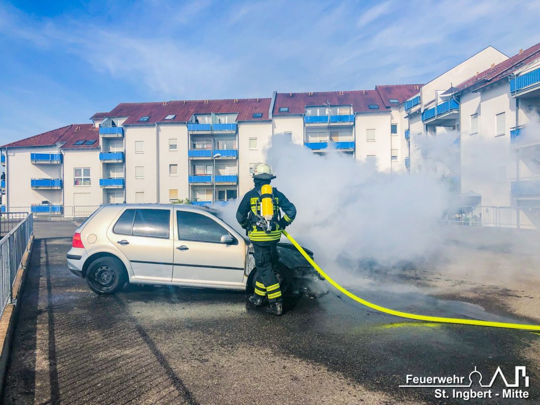 Brand PKW, St. Barbara-Straße