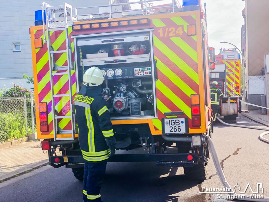 Brand PKW, St. Barbara-Straße