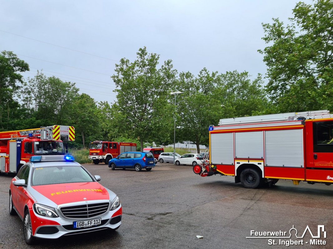 Alarm über BMA, Grubenweg