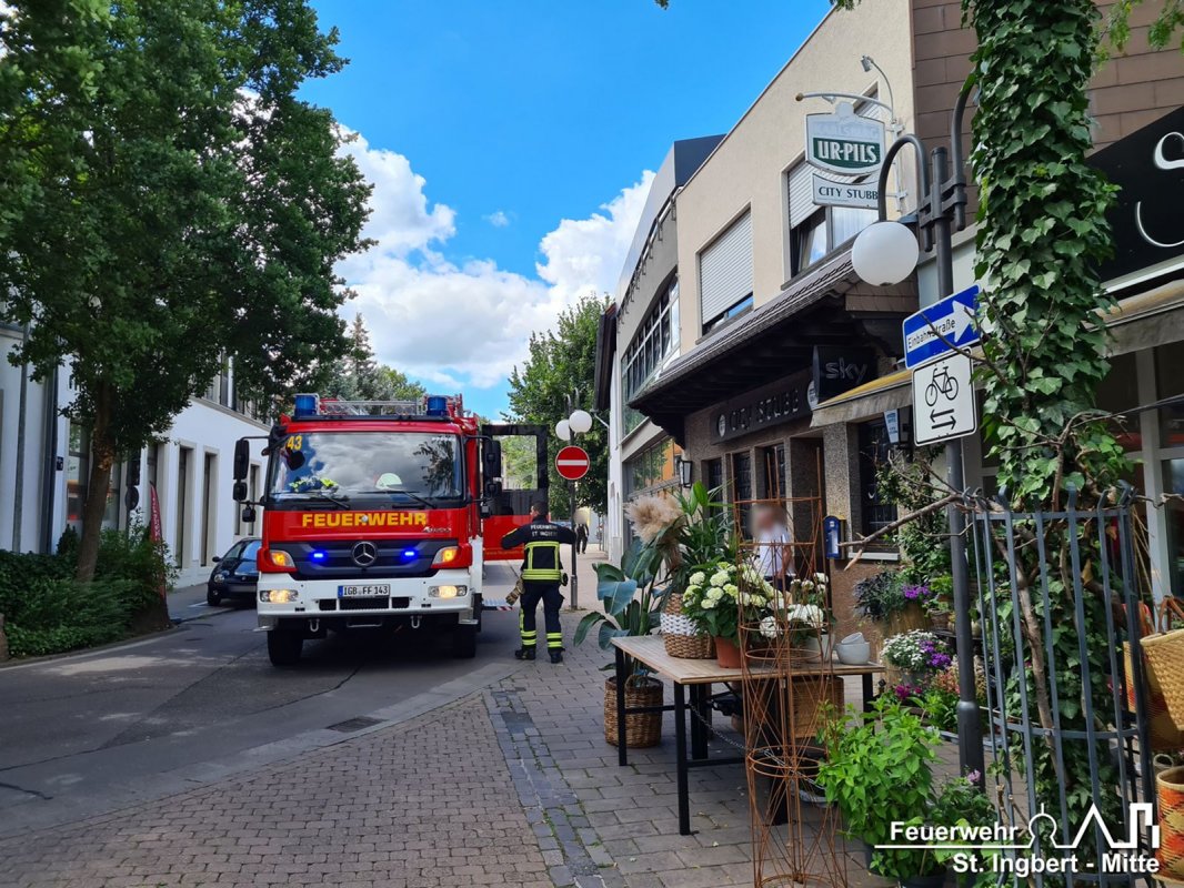 Alarm über Rauchmelder, Alte Bahnhofsstraße