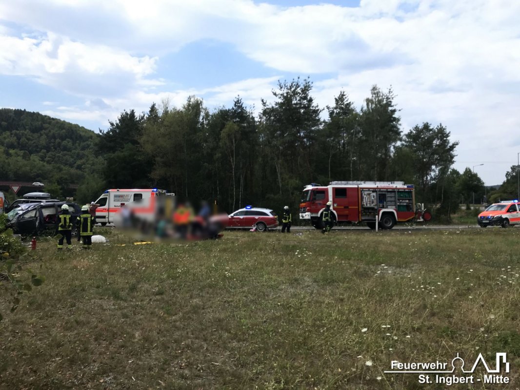 VU mit Person, AS IGB-Mitte BAB 6 FR MA -> SB