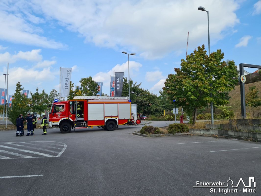 Alarm über BMA, Oststraße