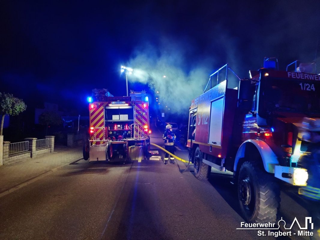 Brand Gartenhaus, Südstraße