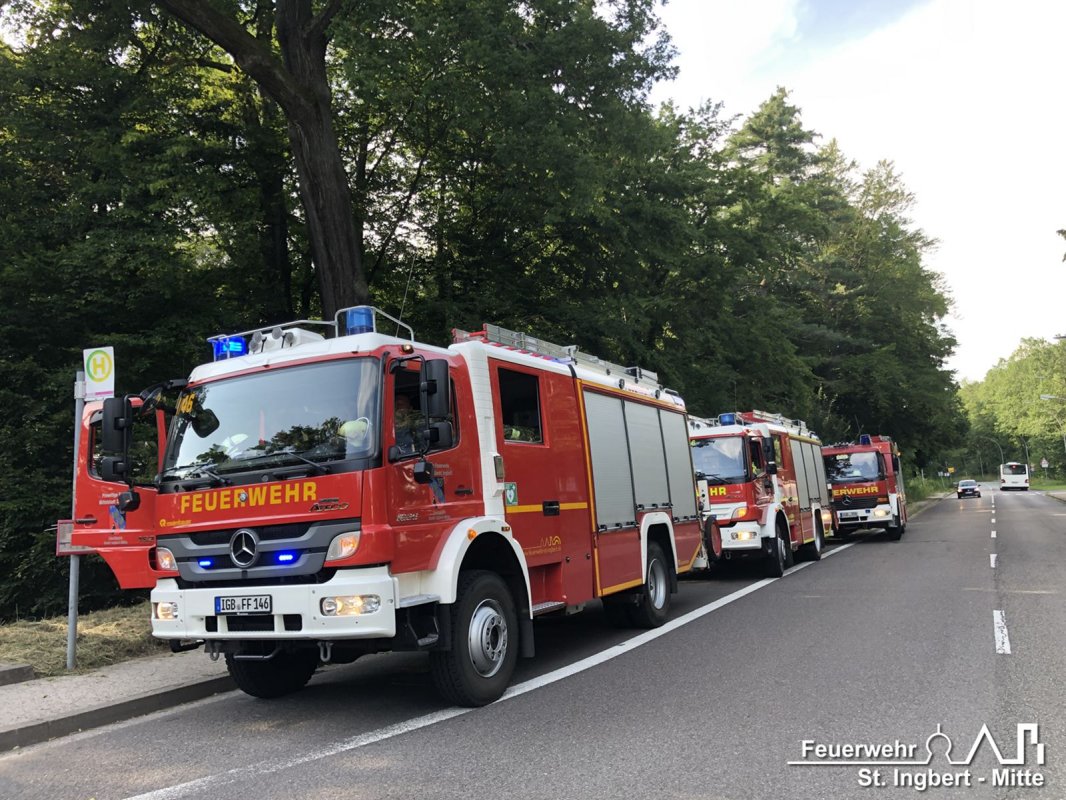 Alarm über BMA, Elversberger Straße