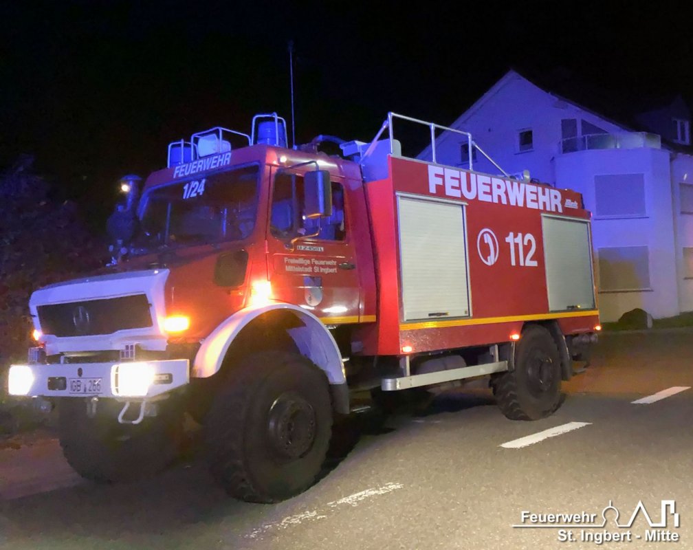 Containerbrände, Stadtgebiet St. Ingbert
