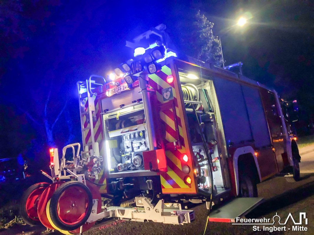 Containerbrände, Stadtgebiet St. Ingbert