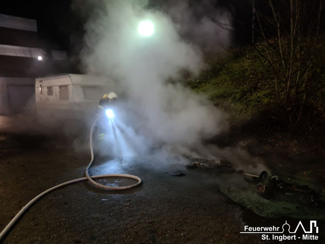 Brand Container, Am Grubenstollen