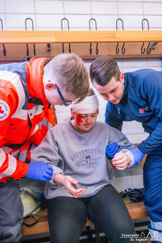 Gesamtstadtübung, Albertus-Magnus-Gymnasium