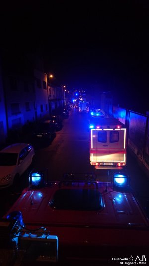 Brand 3, Rauchentwicklung Treppenhaus Blieskastelerstraße