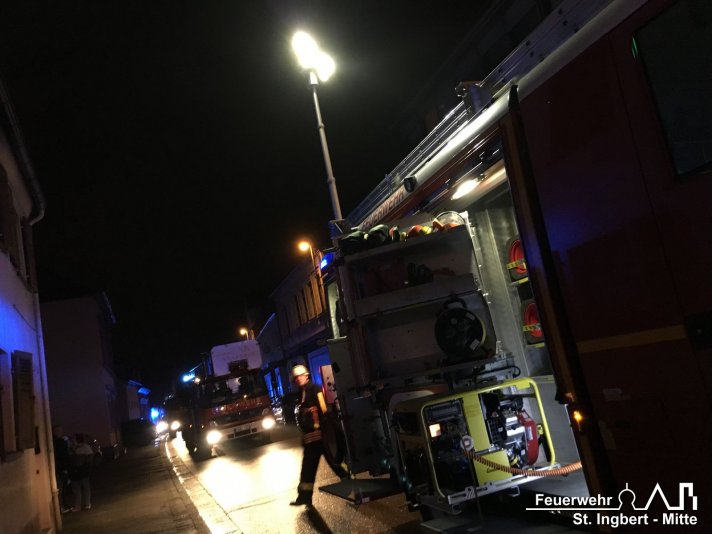 Brand 3, Rauchentwicklung Treppenhaus Blieskastelerstraße