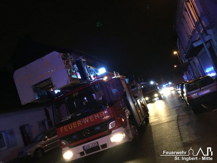 Brand 3, Rauchentwicklung Treppenhaus Blieskastelerstraße
