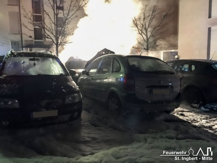 PKW-Brand Reinhold-Becker-Straße II