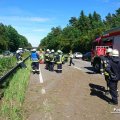 Verkehrsunfall mit Person, A6 Rohrbach -> AK NK