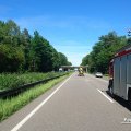 Verkehrsunfall mit Person, A6 Rohrbach -> AK NK