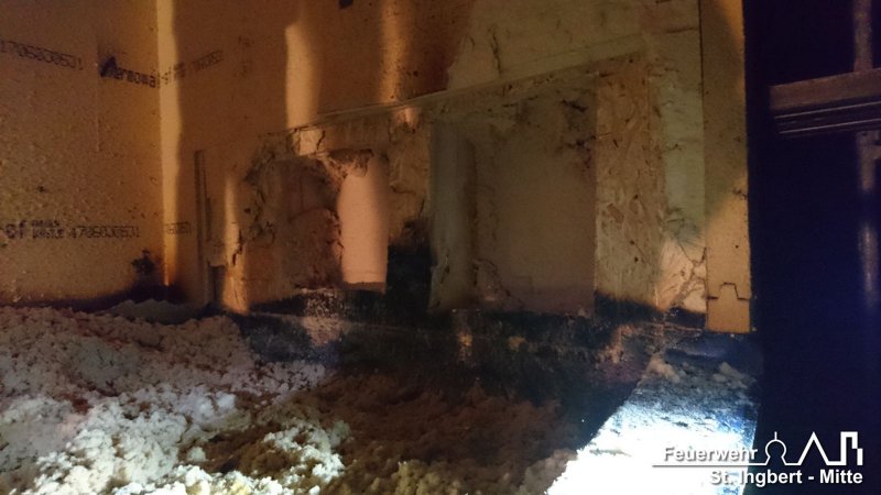 Brandnachschau, Rittershofstraße (Hassel)