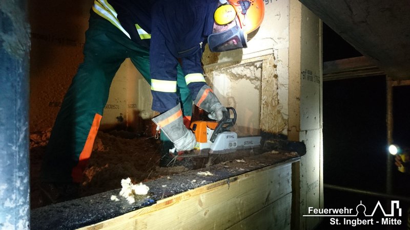 Brandnachschau, Rittershofstraße (Hassel)