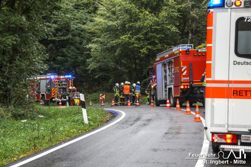LKW umgestürzt, L244