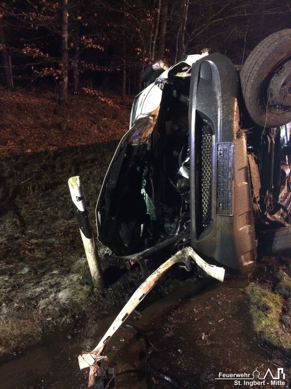 Verkehrsunfall mit Person, BAB 6