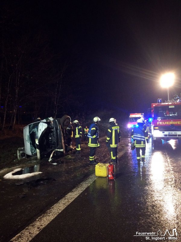 Verkehrsunfall mit Person, BAB 6