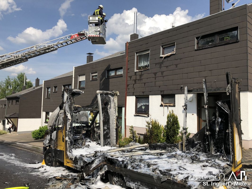 Brand PKW, Obere Rischbachstraße