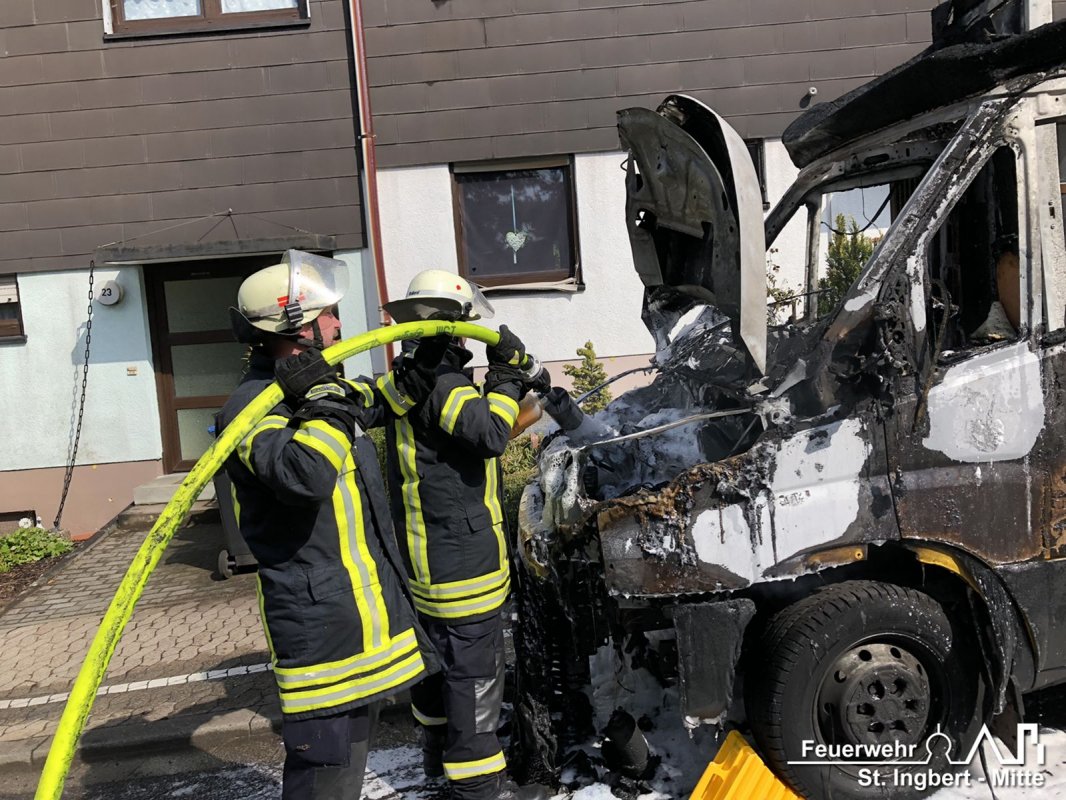 Brand PKW, Obere Rischbachstraße