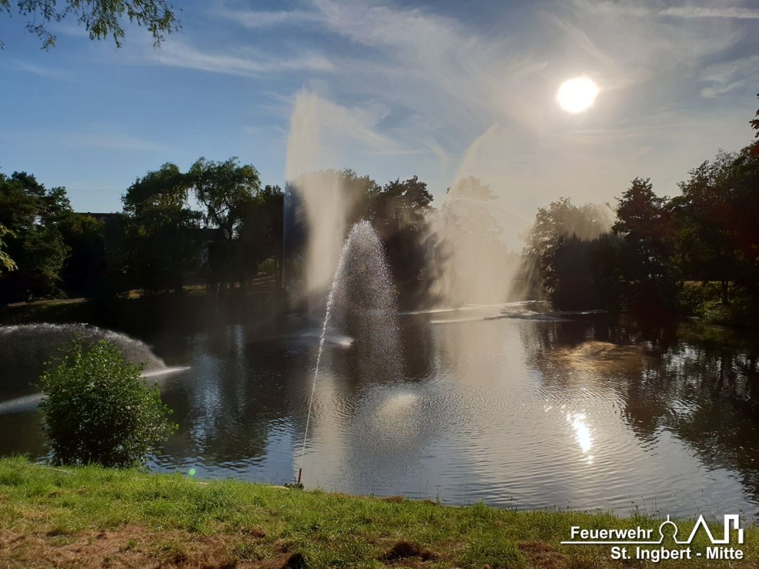 Umwälzen, Kleberweiher