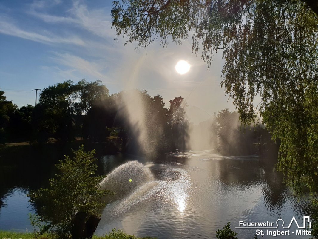 Umwälzen, Kleberweiher