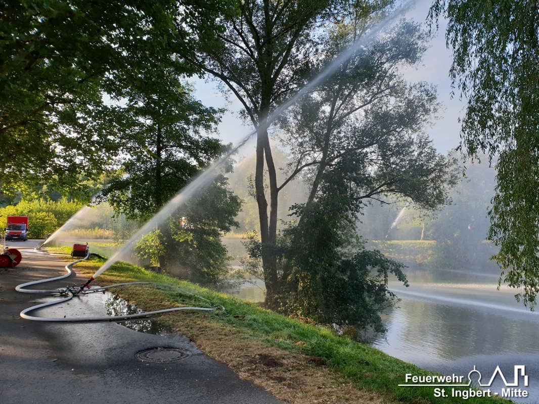 Umwälzen, Kleberweiher