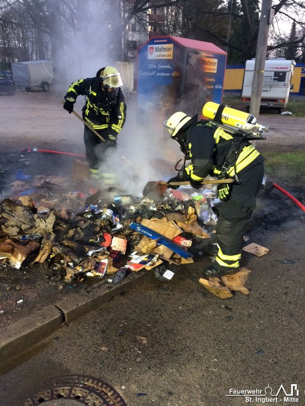 Brand Container, Südstraße II
