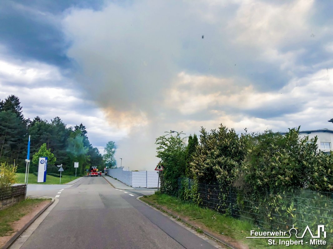 Brand Lagerhalle, Kahlenbergstraße (Rohrbach)