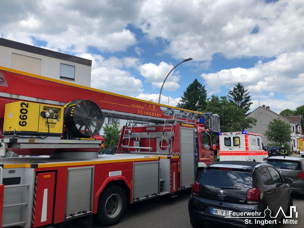 Alarm über Rauchmelder, Dr. Wolfgang-Krämer-Straße