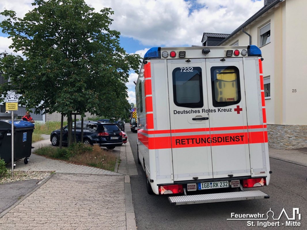 Alarm über Rauchmelder, Dr. Wolfgang-Krämer-Straße