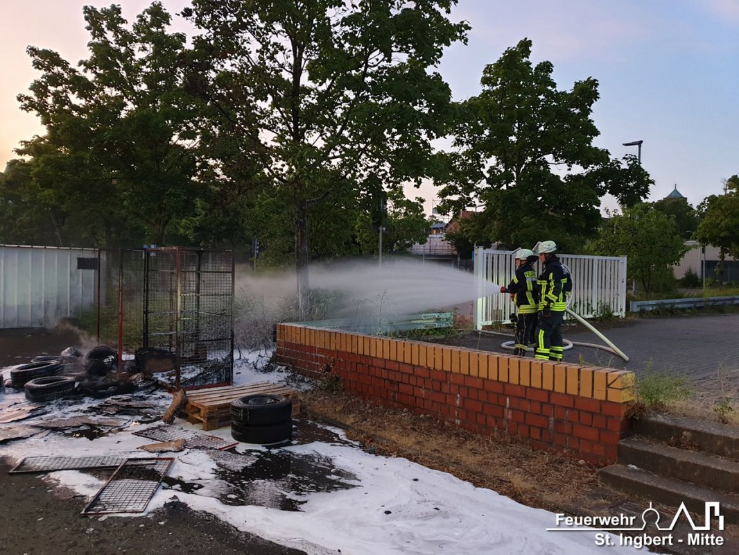 Brand Container, Kohlenstraße