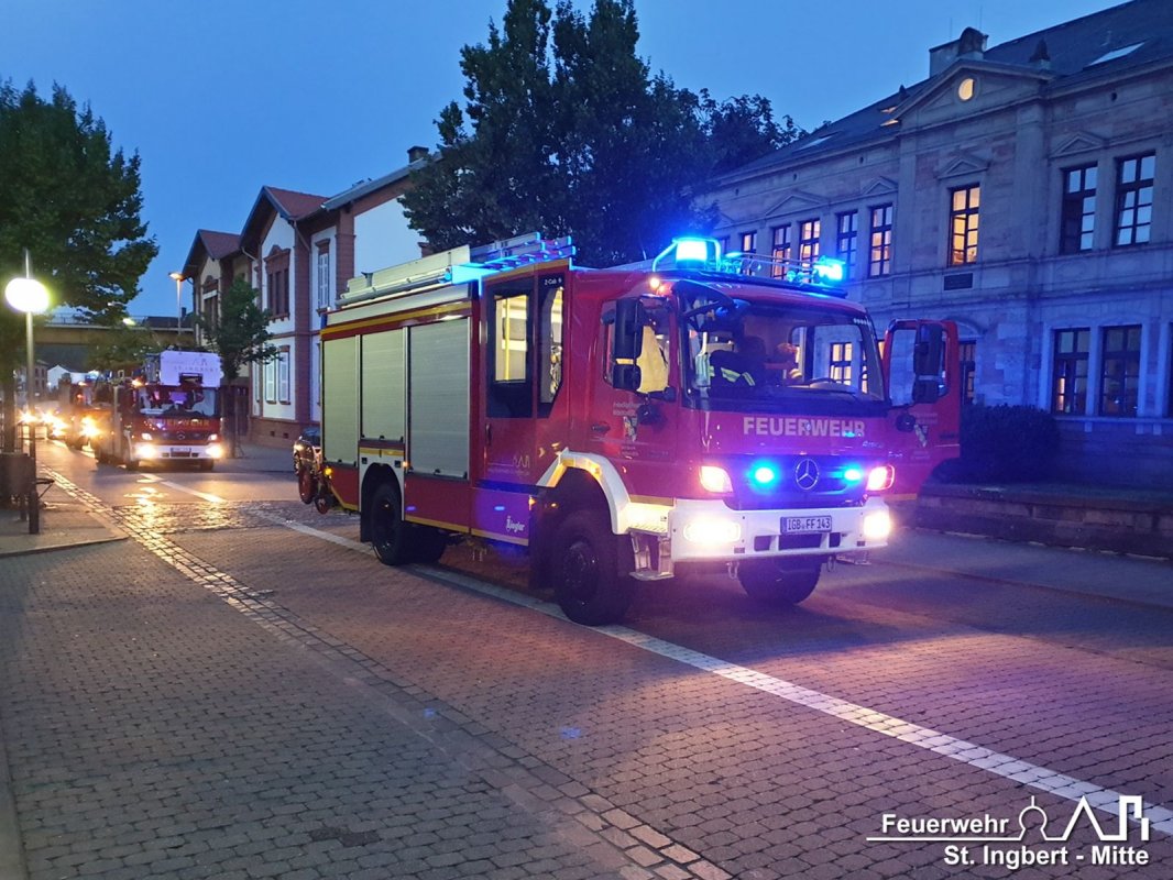 Alarm über Rauchmelder, Kaiserstraße