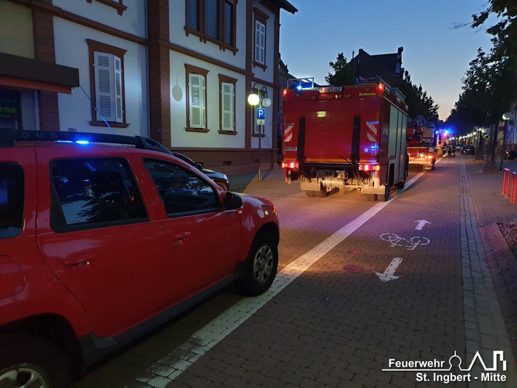 Alarm über Rauchmelder, Kaiserstraße