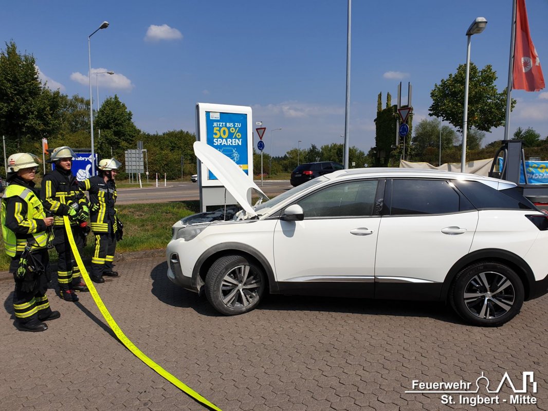 Brand PKW, Südstraße