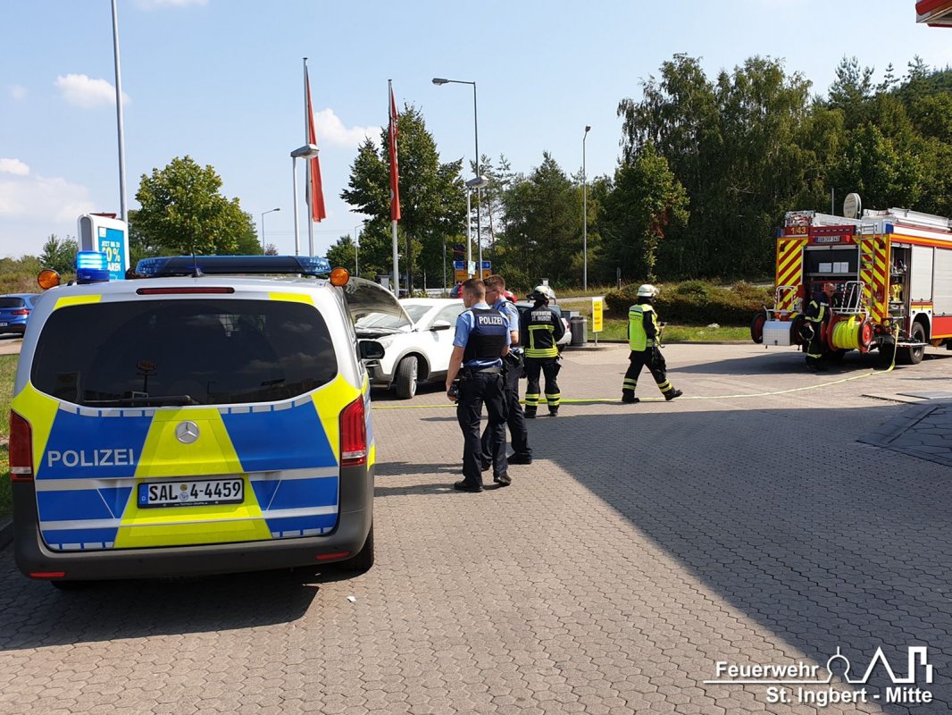 Brand PKW, Südstraße