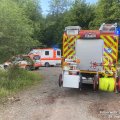 Unterstützung Rettungsdienst, Waldgebiet (Oberwürzbach)