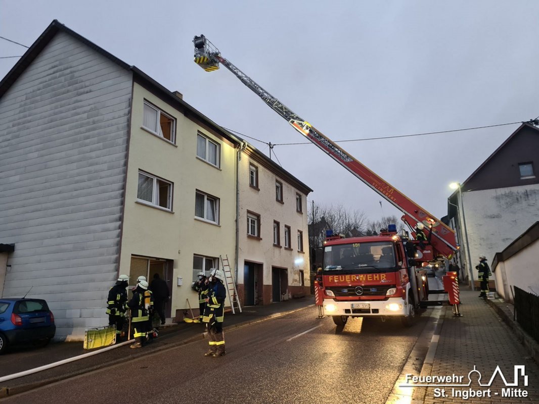 Brand Kamin, St. Ingberter Straße (Heckendalheim)