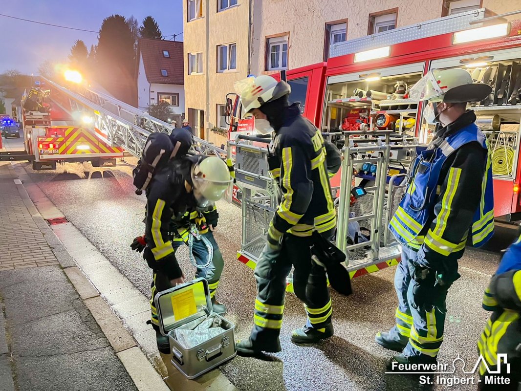 Brand Kamin, St. Ingberter Straße (Heckendalheim)