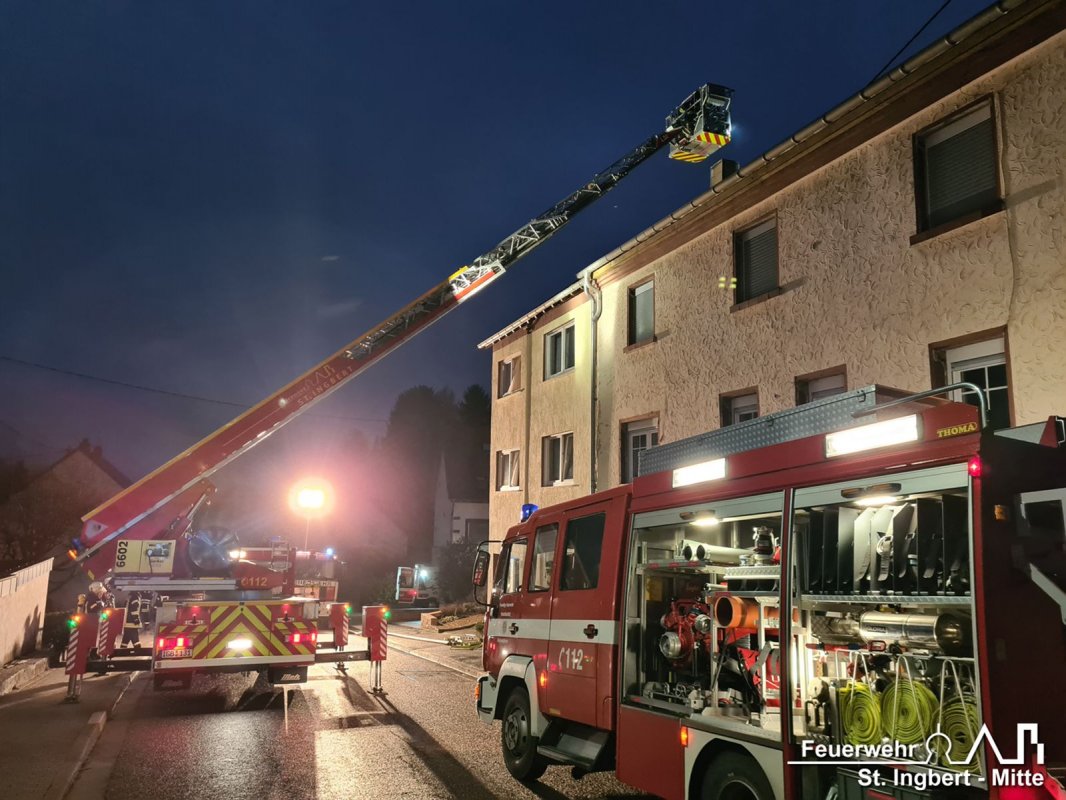 Brand Kamin, St. Ingberter Straße (Heckendalheim)